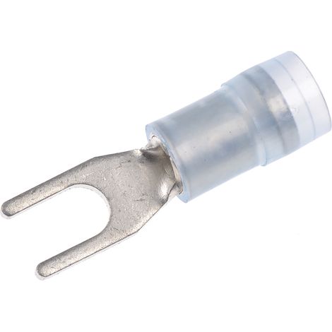 Cosse à fourche à sertir RS PRO Isolé, Bleu 14AWG 2.5mm² 16AWG 1.5mm²