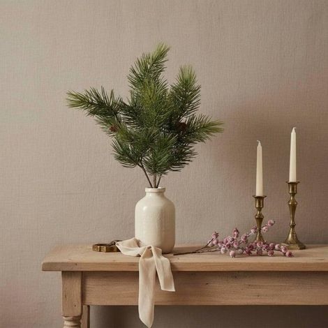 EDG Cespuglio Decorativo Pino Con Pigne H 50 (1/2)