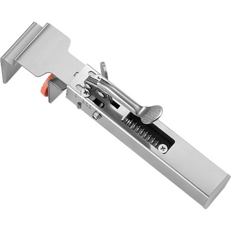 pincesSerre-filet ajustable pour devant de tiroirs, épaisseur 2mm, largeur 21-50mm, matériau acier allié, installation rapide et robuste. (1/5)