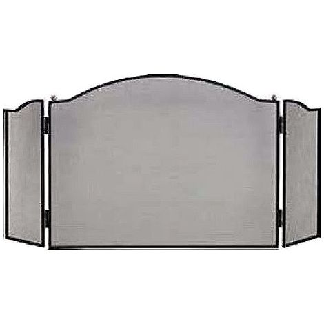 Pare-feu cheminée 60 cm de hauteur – Largeur 128 cm – Profondeur 25 cm – Pour espaces intérieurs – Poids 6 kg – Ruecab