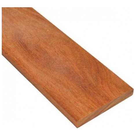 Sud Bois – Pack de 8 lames de terrasse Cumaru KD 1er choix 21x145mm lisse 2 faces 1.25m – Bois exotique imputrescible – Résistance aux intempéries (1/5)