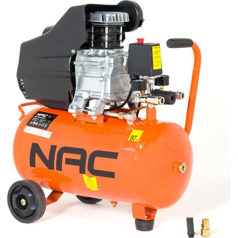 NAC OL 24-15-K-OW Compresor 24L 1500W 8 bar (1/2)