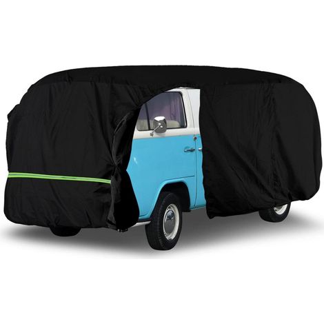 Autoabdeckung für VW T2/T3 1950-1992, wetterfest, UV-beständig, schwarz (1/5)