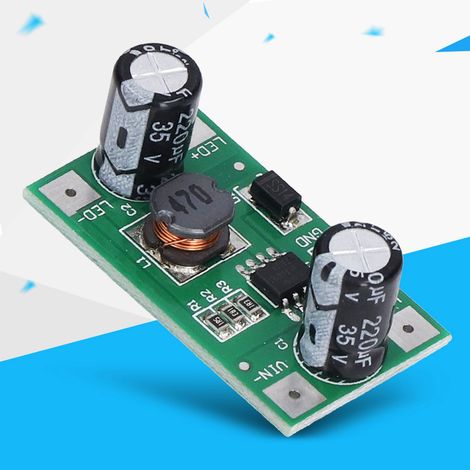 1-W-LED-Treibermodul, 350-mA-PWM-Dimmeingang, 5–35-V-Konstantstrom-DC/DC-Abwärtswandler (1/5)