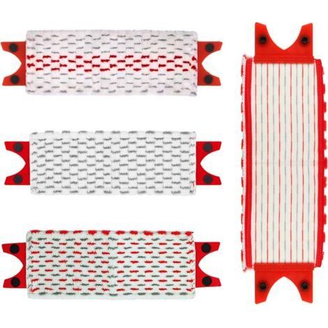 FENOPLASTICA3 Pcs pour Vileda Ultramax Serpillere Recharge Serpillière Housse de Rechanges en Microfibre pour Vileda O-Cedar, Pad pour Balai Lavage Sol (1/5)