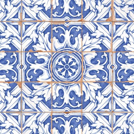 Carrelage Vintage Bleu Petra 33x33x0,95 cm Castelia - Mur intérieur (vendu par carton de 1,09 m²) - RO'MA CARRELAGE