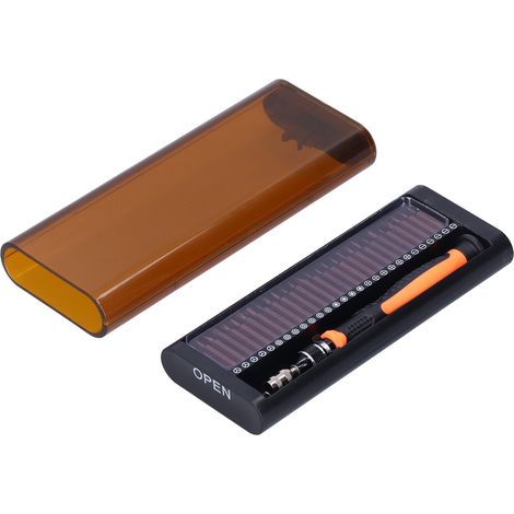 Ensemble de 53 tournevis en acier chrome vanadium pour réparation, boîte incluse (1/5)