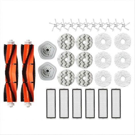 Pour filtre aspirateur robot brosses latérale/principale chiffon de lavage (1/5)