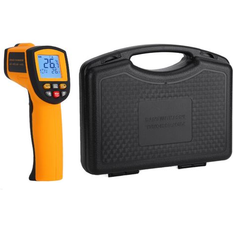 Termometro a infrarossi 900, termometro industriale multifunzionale automatico senza contatto (1/5)