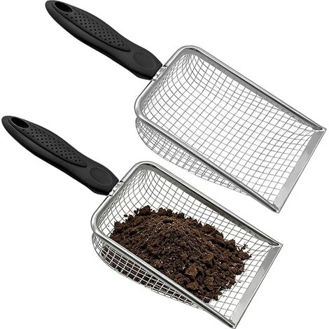 Stainless Steel Sand Sieves, Garden Sieve (0.3 cm + 5 mm) (1/5)