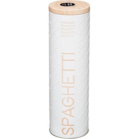 Spaghettidose aus metall scandinave nature weiß - 5five (1/3)
