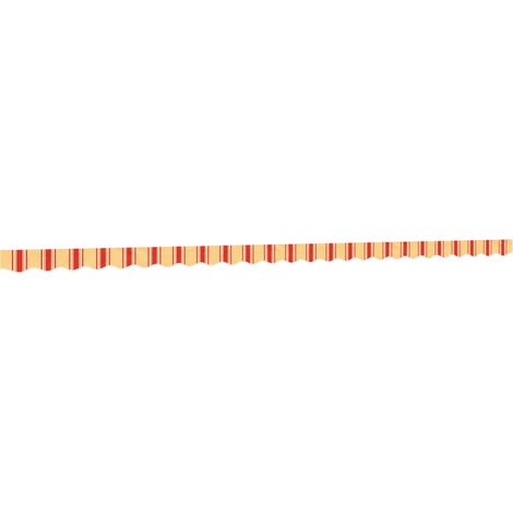 vidaXL Tessuto Ricambio per Mantovana Tenda Righe Giallo Arancione 6 m