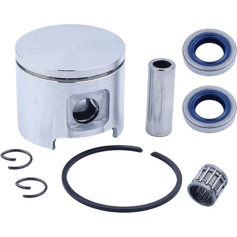 Kit de joint d'huile de segment de piston 48Mm, pour Husqvarna 61 pour pièce de tronçonneuse Jonsered 630, 503517401, 503260204 (1/5)