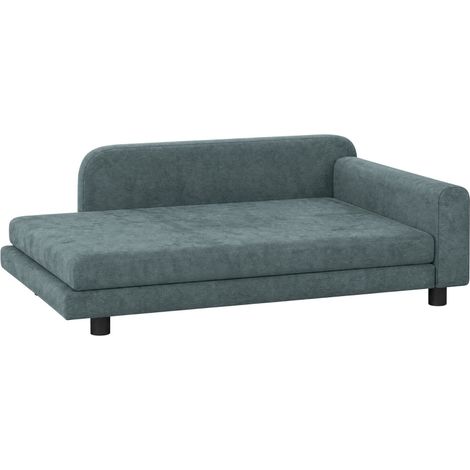 Divano letto ortopedico XL per cani con schienale e cuscino rimovibile (1/5)