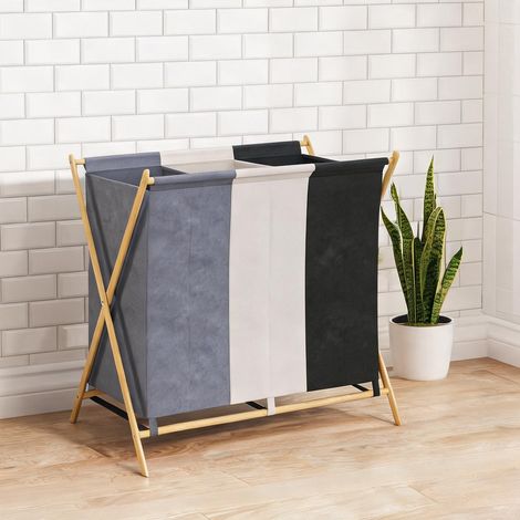 Accessoire de nettoyage en bambu Poliéster 75 x 48 x 67 cm (1/5)