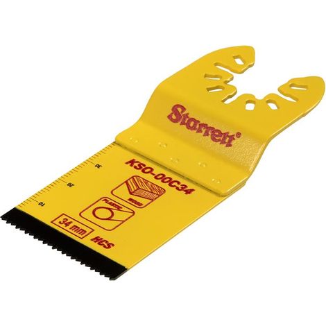 Starrett KSO-00C34 Plunge HCS Oscillating Blade 40 x 34mm x 18 TPI STRKSO00C34
