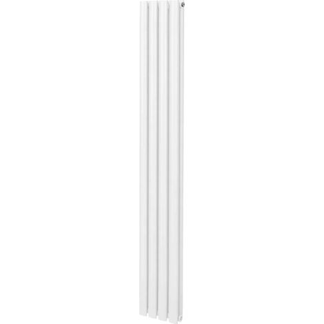 Oval Column Radiator – 1800mm x 240mm – White