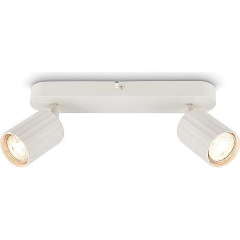 Barra de luz Skaft 2xGU10 blanca 28 x 5,7 x 12,5 cm (1/2)
