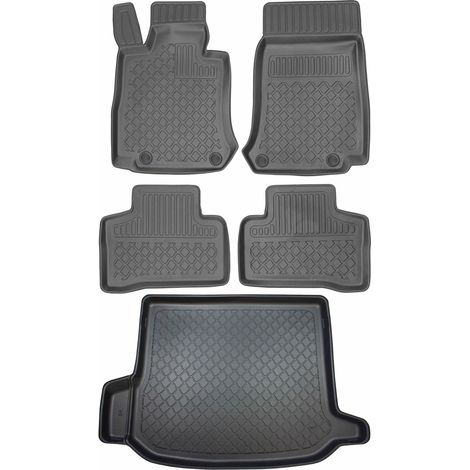 Juego de alfombrillas para coche y maletero para Mercedes GLC Coupé desde septiembre de 2016. (1/5)
