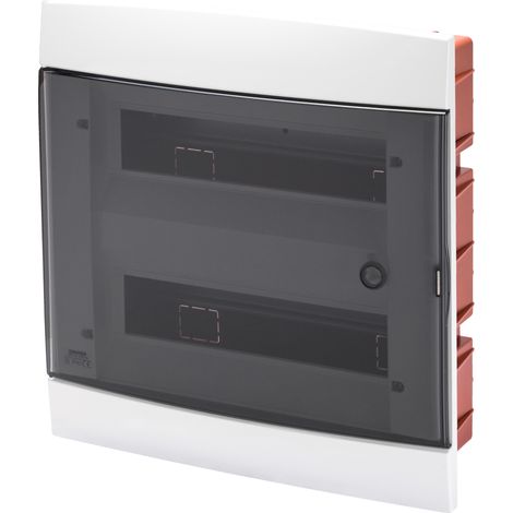 GW40233Tb Central électrique encastré pour mobilier 330x338x28 mm Blanc Latte 24+2 modules