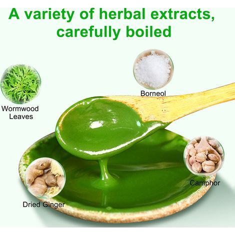 Patchs d'absinthe pour douleurs cervicales et articulaires - Anti-inflammatoire naturel - Traitement par plantes chinoises (1/5)