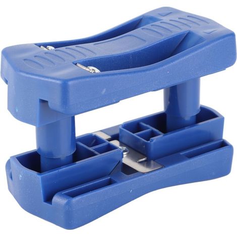RABOT À CHANTAIGNE - RAINUREUSE ÉLASTIQUE MANUELLE - MATÉRIAU PVC - 2 LAMES INCLUSES (1/4)
