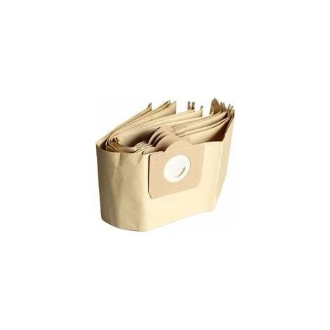 Bolsas para aspiradora Karcher WD3, paquete de 5 bolsas rectas para aspiradora Karcher WD3, WD 3 Premium, WD3200, WD3500P, A2204, A2204, A2534, SE4001 (1/5)
