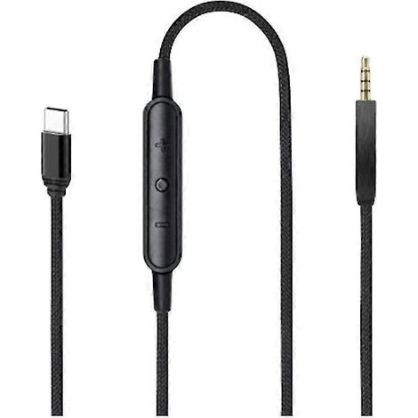 Câble USB-C vers jack 2,5 mm mâle pour casque QC25/QC35/QC35II/QC45 et microphone (1/5)