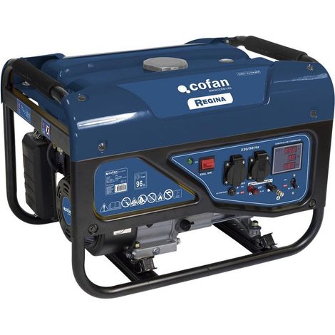 Generador 3,0 kW con AVR y pantalla digital