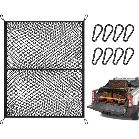 Gepäcknetz für LKW-Ladefläche, hochelastisch, 1,2x1,2m bis 2,1x2,1m, einlagig (1/5)