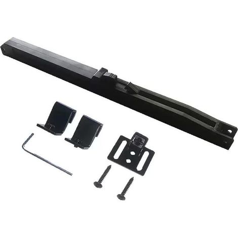 Amortisseurs pour portes coulissantes, accessoires de dégagement de meubles, amortisseur de porte coulissante pour portes de grange coulissantes en bois (1/5)