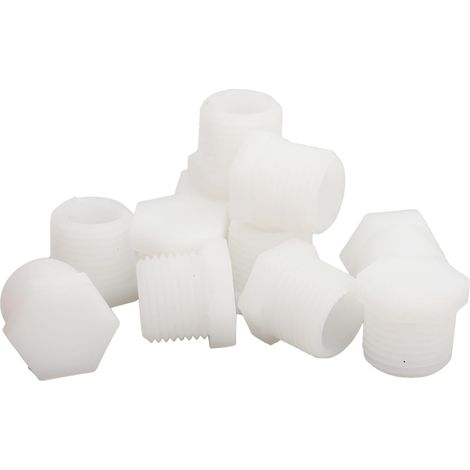 Kit de Bouchons de Vidange pour Chauffe-Eau RV, 12 Pièces, Blanc (1/5)