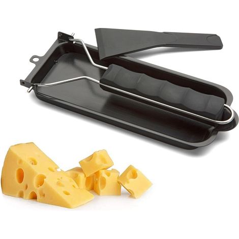 Raclette Formaggio Fuso con Spatola Padella per Formaggi Portatile Antiaderente (1/5)