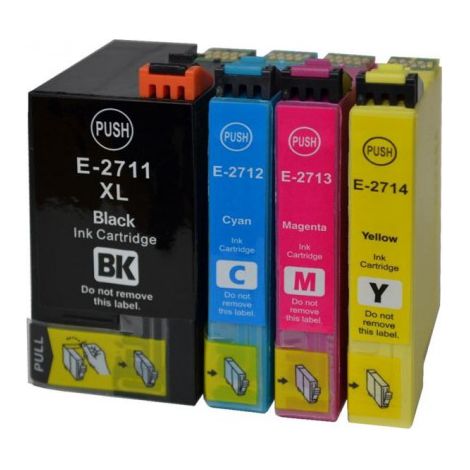 Cartucho de tinta genérico Epson T2713/T2703 (27XL)(C13T27134012/C13T27034012) de alta calidad.

Adecuado para uso en las siguientes impresoras:
Epson