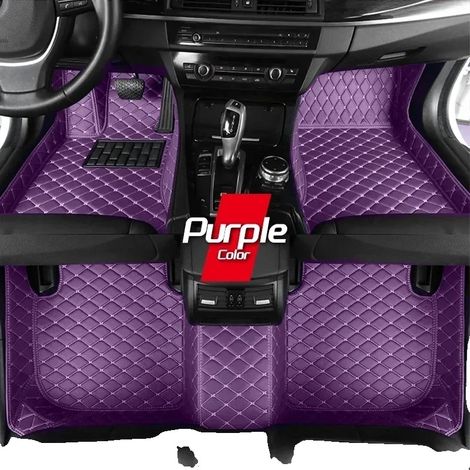 Alfombrillas para coche, ajuste a medida, fácil mantenimiento, juego de 3 piezas, para vehículos con volante a la izquierda. (1/2)