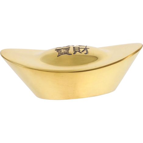 Eleganter Pinselhalter in Barrenform aus Messing