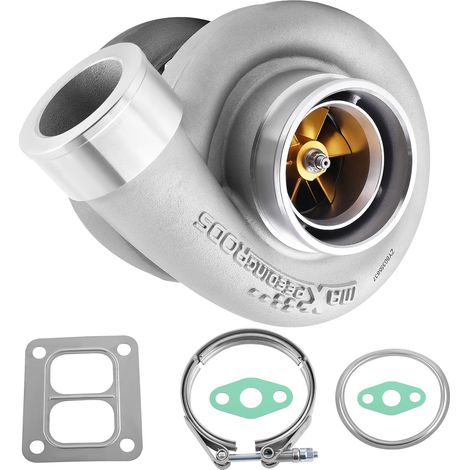 Billet GT45 T4 V-Band 1.05 A/R 98mm Huge 600-800HPs Boost Upgrade Racing Turbo (1/5)
