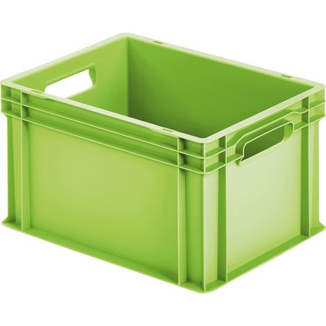 Alutec 75041 Universal Kunststoffbox geschlossen (B x H x T) 400 x 235 x 300 mm Grün 1 St.