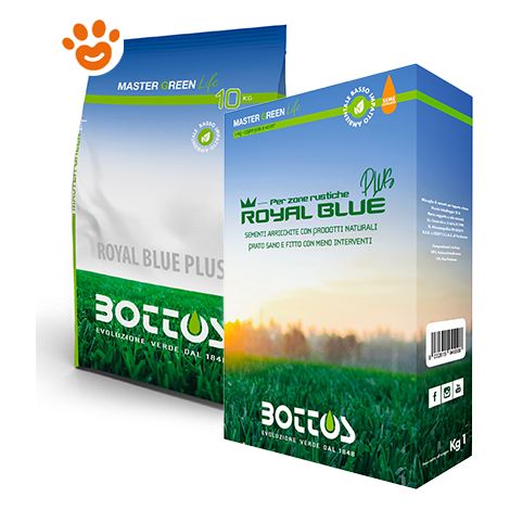 BOTTOS - ROYAL BLUE PLUS LIFE / 10 Kg - Sementi per prato (1/3)