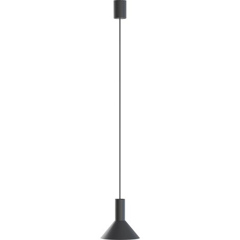 Suspension îlot cuisine noire Nowodvorski Hermanos 8105 GU10 (1/4)