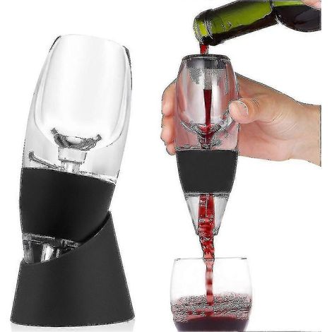 Carafe à vin portable, aérateur d'air magique, carafe à whisky rapide, accessoires de bar (1/5)