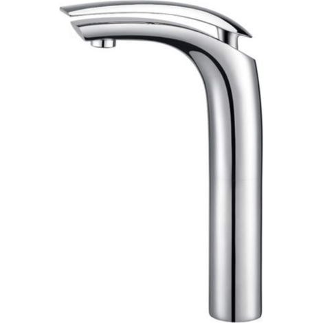 Robinet de lavabo surélevé en laiton chromé 80312 collection Erymanthe (1/5)