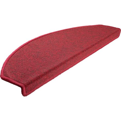 Maison Exclusive - Stufenmatten 30 Stk. 65x24x4 cm Rot Halbrund G