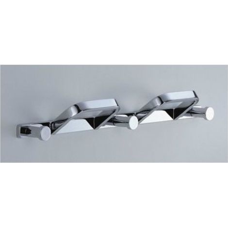 COLOMBO DESIGN Time appendi abiti triplo multifunzionale cromato codice prod: W4237-CR