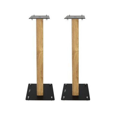 Pieds d'enceintes - ENOVA HIFI - Majesty 80 - Noir - Bois - Vendu par paire (1/2)