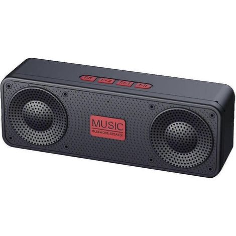 Radio FM portable, enceinte sans fil Bluetooth 5.0 TWS, mini lecteur MP3, compatible carte TF et clé USB, chargement USB - Radio-B (1/5)