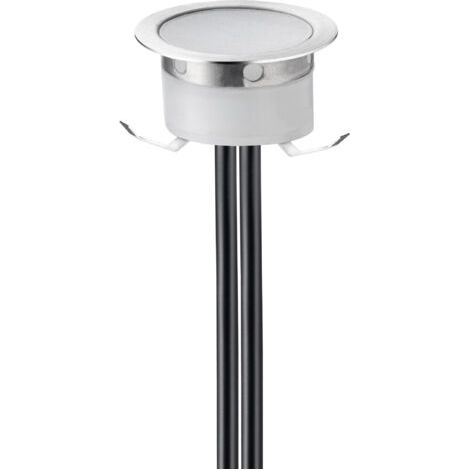 Pack de 6 spots LED encastrables 1W étanches IP67 — Alimentation DC12V, angle 120°, 60 lumens, design compact 30mm. (1/4)