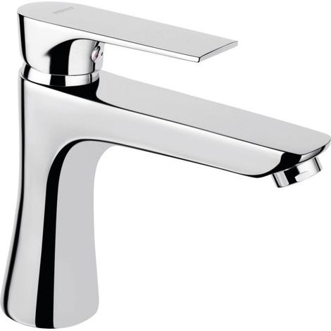 Ferro Algeo Square rubinetto lavabo nero opaco elegante