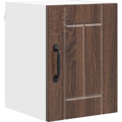 Maison Exclusive - Armario de Pared LUCCA Marrón Roble 30 x 31 x
