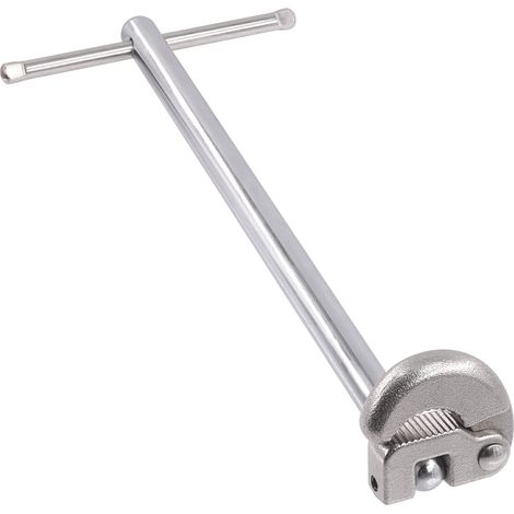 1 grande clé de bassin 10 pouces outil de montage de robinet rétractable comprenant une clé à écrou de robinet réglable, une clé de bassin Télescopique pour fixer le dos et un écrou de (1/5)